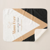 Couverture Sherpa Meilleure maman jamais (Devant (Horizontal))