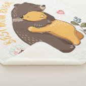 Couverture Sherpa Meilleure maman jamais Sherpa Blankets, cadeau de  (3/4)