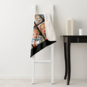 Couverture Sherpa Meilleure Maman Toujours Fête des mères Collage ph (En situation)