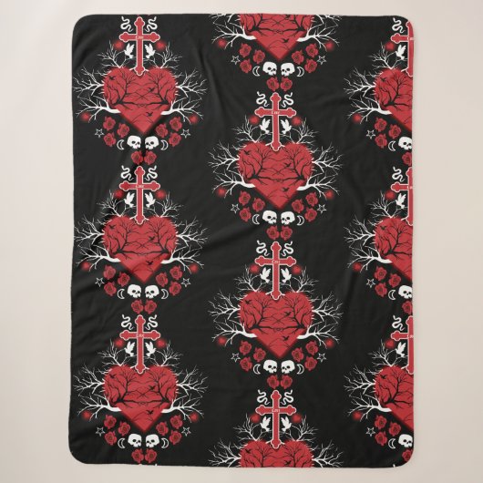 Couverture Sherpa Meilleurs accessoires gothiques (Devant)