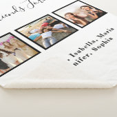 Couverture Sherpa Meilleurs amis pour toujours BFF photos personnali (3/4)