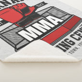 Couverture Sherpa Mélange d'arts martiaux AJOUTER LE NOM MIXED MARTI (3/4)