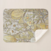 Couverture Sherpa Mélanger floral (Devant (Horizontal))