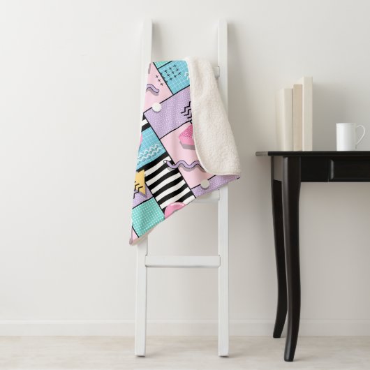 Couverture Sherpa Memphis Party (En situation)