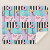 Couverture Sherpa Memphis Party (Devant (Horizontal))