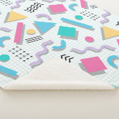 Couverture Sherpa Memphis Shapes (3/4)