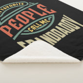 Couverture Sherpa Mens Mes Gens Favoris M'Appelent Granddaddy Cadeau (3/4)