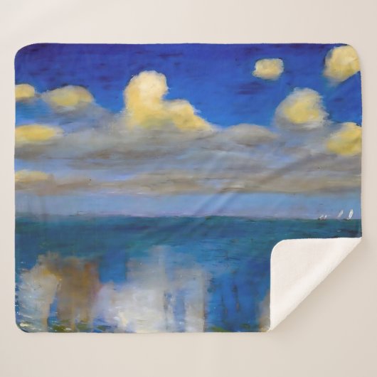 Couverture Sherpa Mer | Emil Nolde | (Devant (Horizontal))