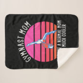 Couverture Sherpa Mère de gymnaste (Devant (Horizontal))