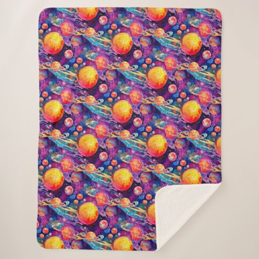 Couverture Sherpa Merveilleuse constellation (Devant)