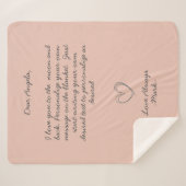 Couverture Sherpa Message manuscrit Personnaliser le texte (Devant (Horizontal))