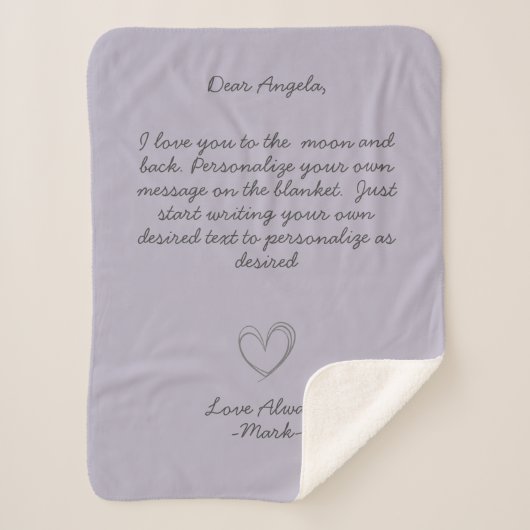 Couverture Sherpa Message manuscrit Personnaliser le texte Sherpa Bl (Devant)