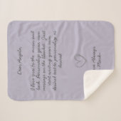 Couverture Sherpa Message manuscrit Personnaliser le texte Sherpa Bl (Devant (Horizontal))