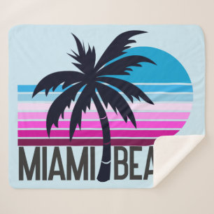 Couverture Sherpa Miami Beach