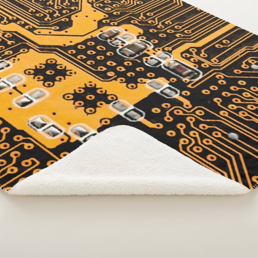 Couverture Sherpa Microschema texture illustrationchip,micro,backgro (3/4)