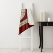 Couverture Sherpa mignon bébé garçons petite dollar ajouter du texte (En situation)