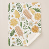 Couverture Sherpa Mini Citrus Popsicle Sherpa Blanket – Small (Devant)