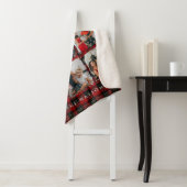 Couverture Sherpa Minimal Modern Festive Rustic Family Photos (En situation)