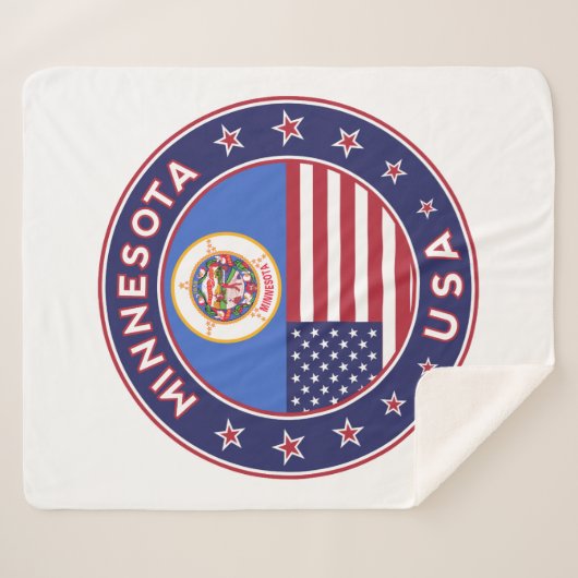 Couverture Sherpa Minnesota (Devant (Horizontal))