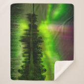Couverture Sherpa Minnesota Aurora Borealis (Devant)