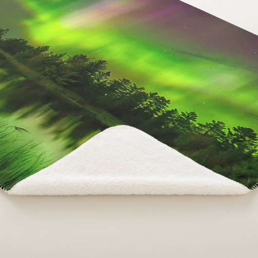 Couverture Sherpa Minnesota Aurora Borealis (3/4)