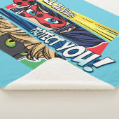 Couverture Sherpa Miraculous Ladybug & Cat Noir toujours vous protég (3/4)