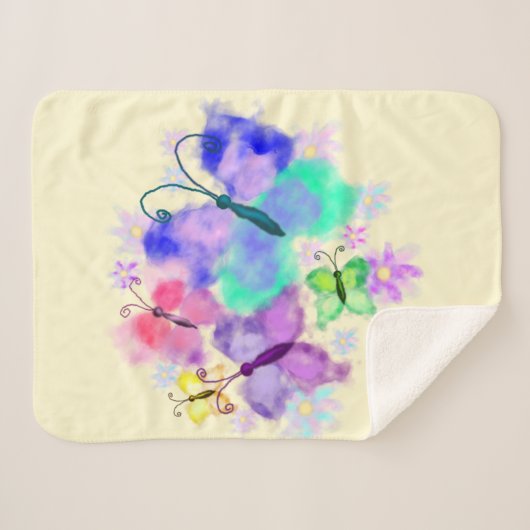 Couverture Sherpa Miroir d'eau 2 (Devant (Horizontal))