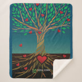 Couverture Sherpa MLTS Compassion Tree Sherpa Blanket (Devant)