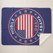Couverture Sherpa Mobile, Alabama (Devant (Horizontal))