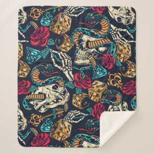 Couverture Sherpa Mode de vie rétro