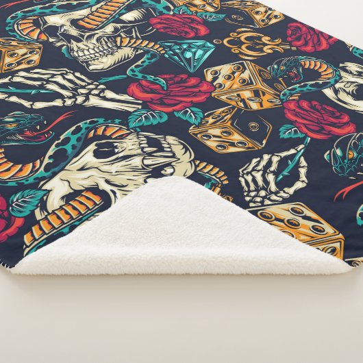 Couverture Sherpa Mode de vie rétro (3/4)