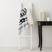 Couverture Sherpa Mode de vie rustique fait sur commande de la (En situation)