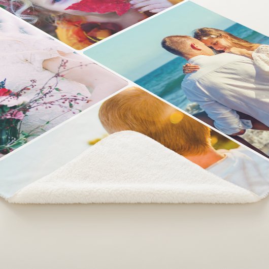 Couverture Sherpa Modèle arrondi photo 4 (3/4)