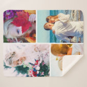 Couverture Sherpa Modèle arrondi photo 4 (Devant (Horizontal))