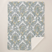 Couverture Sherpa Modèle de Damas désorganisé (Devant)