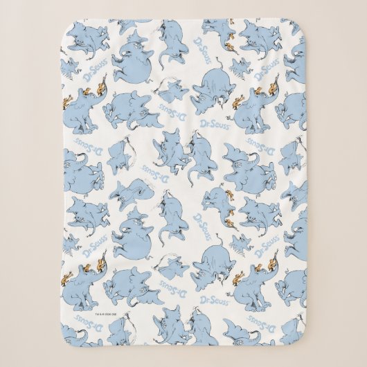 Couverture Sherpa Modèle de singe Horton Hears A Who (Devant)