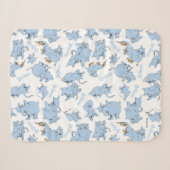 Couverture Sherpa Modèle de singe Horton Hears A Who (Devant (Horizontal))