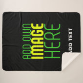 COUVERTURE SHERPA MODÈLE DE TEXTE D'IMAGE NOIRE SIMPLE ET MODERNE (Devant (Horizontal))