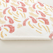 Couverture Sherpa Modèle floral (3/4)