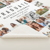 Couverture Sherpa Modèle moderne de script multi photo papa cadeau f (3/4)