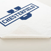 Couverture Sherpa Modèle monogramme de l'équipe sportive personnalis (3/4)