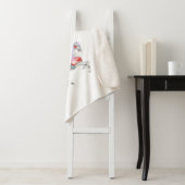 Couverture Sherpa Modèle personnalisé du cheval de carrousel (En situation)