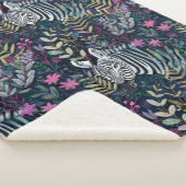 Couverture Sherpa Modèle zèbre chic (3/4)