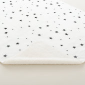 Couverture Sherpa Modern Black and White Children's Blanket  (3/4)