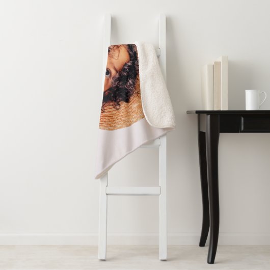 Couverture Sherpa Modern Simple Script Ajouter votre nom et photo (En situation)