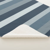 Couverture Sherpa Moderna Linear | Slate & Nordic Sea (3/4)