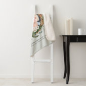 Couverture Sherpa Moderne chic élégante feuille de couronnes photo m (En situation)