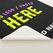 COUVERTURE SHERPA MODERNE ET MODERNE PERSONNALISABLE NOIR VÉRIFIÉ (3/4)