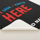 COUVERTURE SHERPA MODERNE ET MODERNE PERSONNALISABLE NOIR VÉRIFIÉ (3/4)