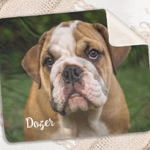 Couverture Sherpa Moderne minimaliste personnalisé Amoureux des chie